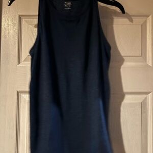 Old Navy Navy Ribbed Tank Top